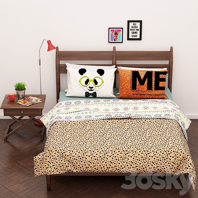 Bed "1950S"