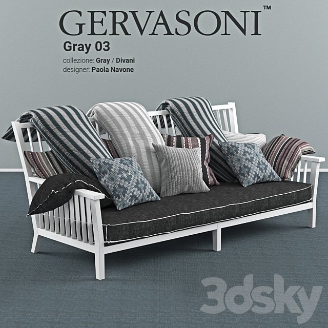 Gervasoni Gray 03 divani