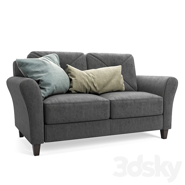 Ibiza 56.3 Flared Arm Loveseat
