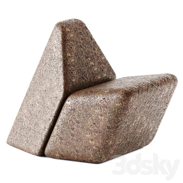 Cacao Armchair by BlackCork