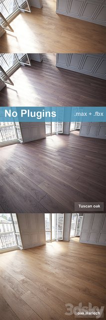 Parquet 3 (2 species, without the use of plug-ins)