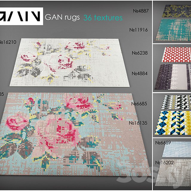 Collection rugs GAN