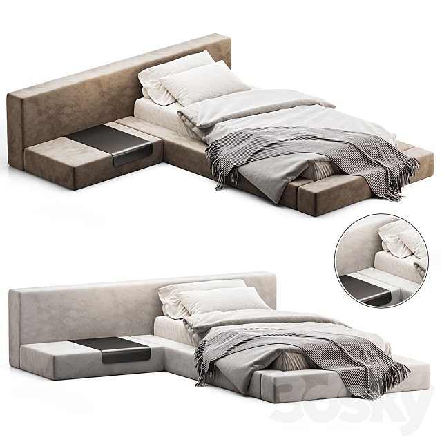 Tetris Half Bed by Bino Home
