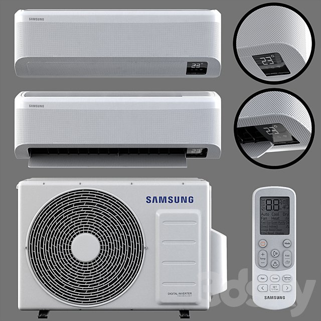 Air conditioner Samsung AR9500T Wind Free