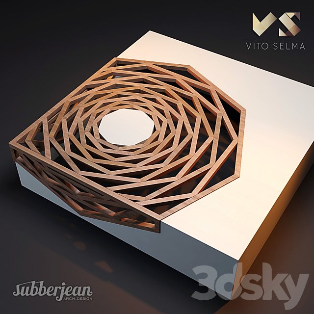 Hanako coffee table by Vito Selma