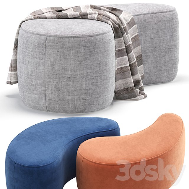 Pouffe Cork 7 Colors Version divan.ru