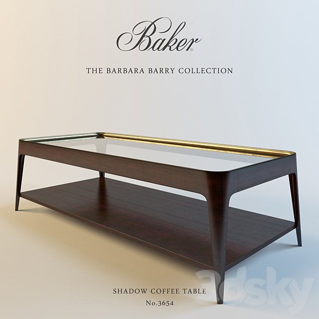 BAKER SHADOW COFFEE TABLE
