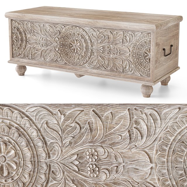 Fossil Ridge Storage Bench from Ashley Furniture