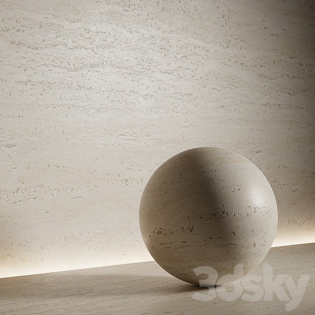 Stone material, travertine, pbr, seamless