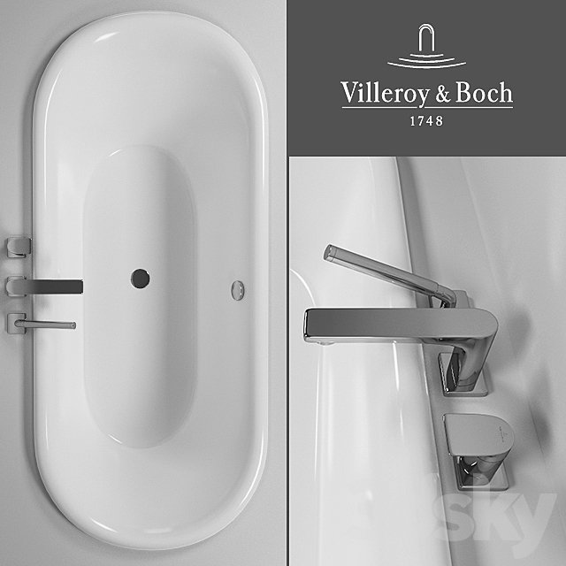 Bathtub Villeroy &amp; Boch Nexus