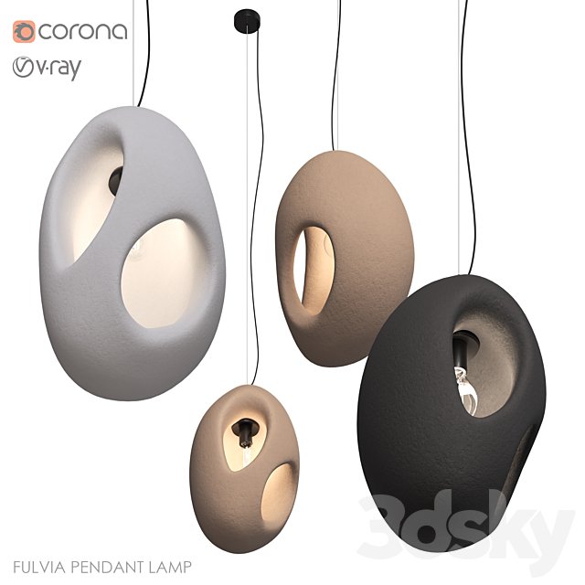 Fulvia Pendant Lamp - Drcg Model No 38