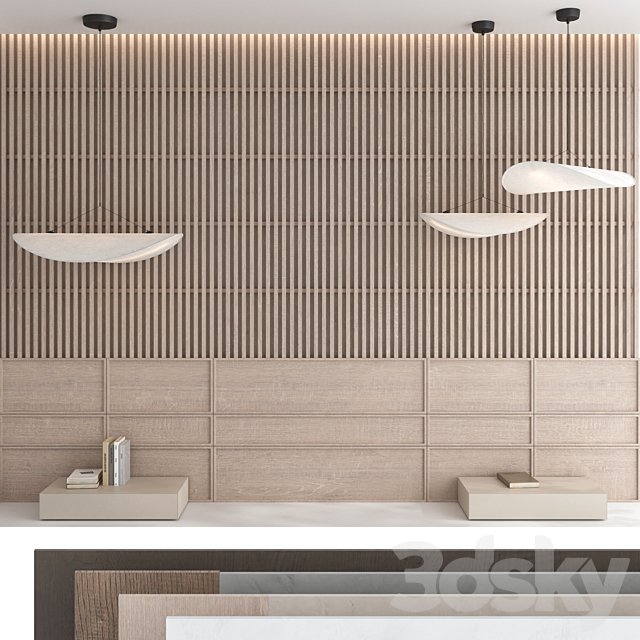 Decorative wall panel set 81