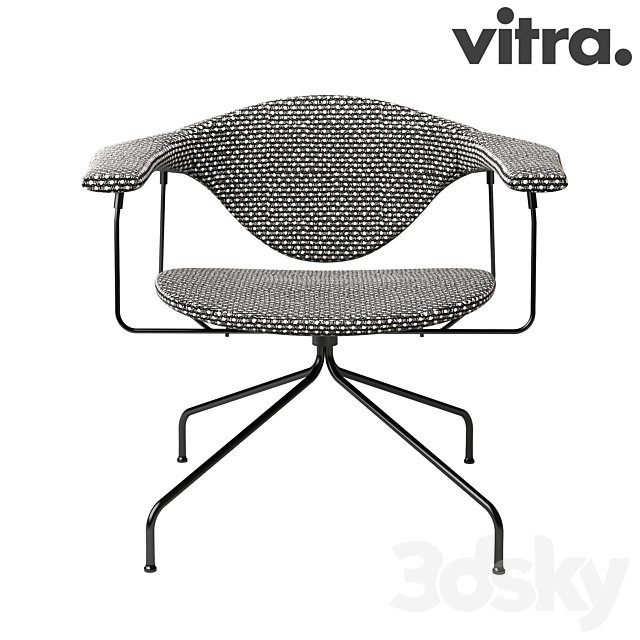 Gubi Masculo Swivel Lounge