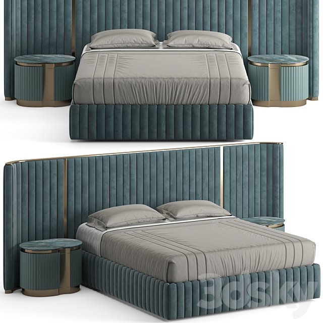 Visionnaire Leonardo Bed