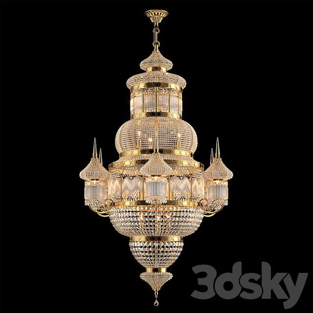Chandelier Islamic Moroccan Crystal Chandelier Model: CS 7000