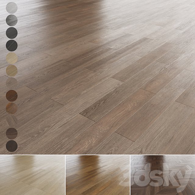 Oak parquet 12 colors.