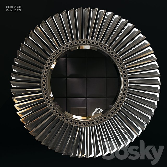 Round mirror