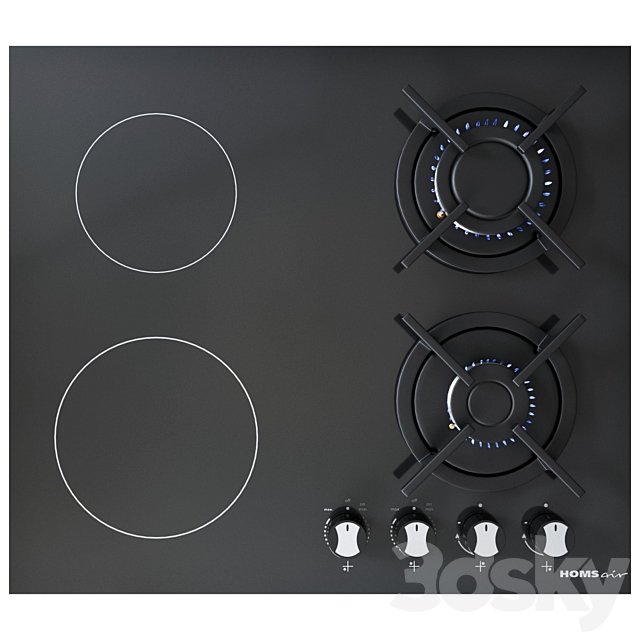 combo hob homsair