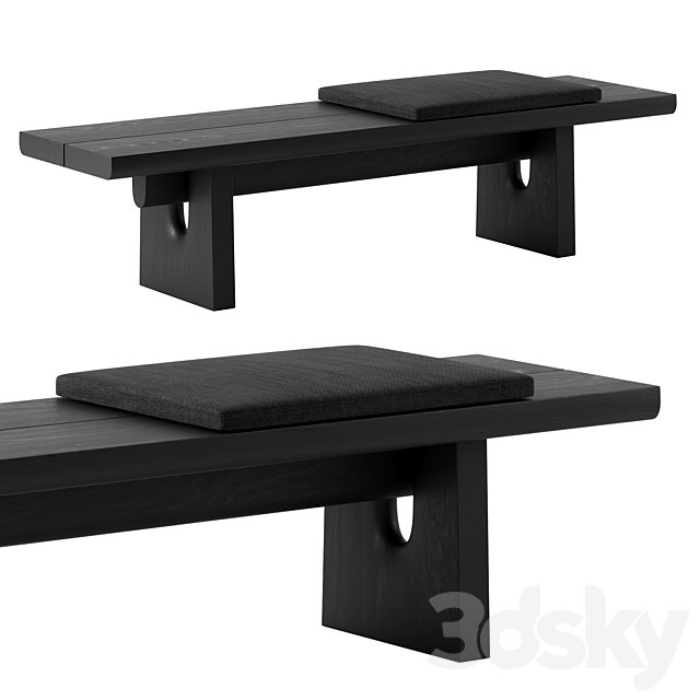 Nara Bench by Poliform