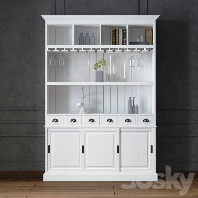 Chablis wine cabinet