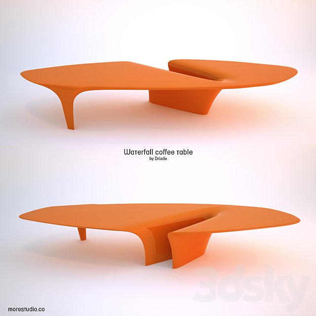 Waterfall Coffee table