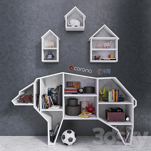 Bear Bookshelf