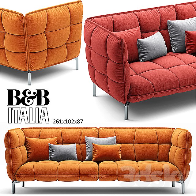 Sofa HUSK sofa B &amp; B Italia 261