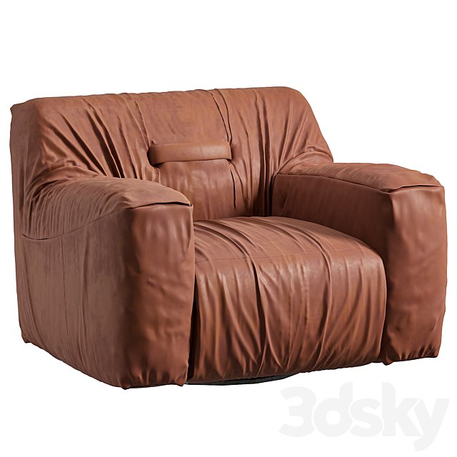Argo armchair by natuzzi