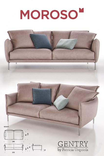 MOROSO GENTRY GE0599 Sofa