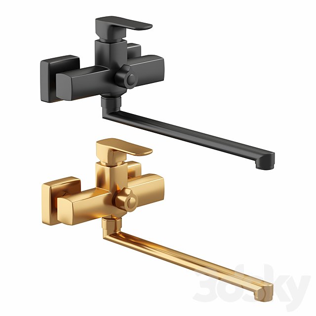 Bath faucet Rostov Manufactory Sanitary Ware Boou B8215-18F universal Chrome