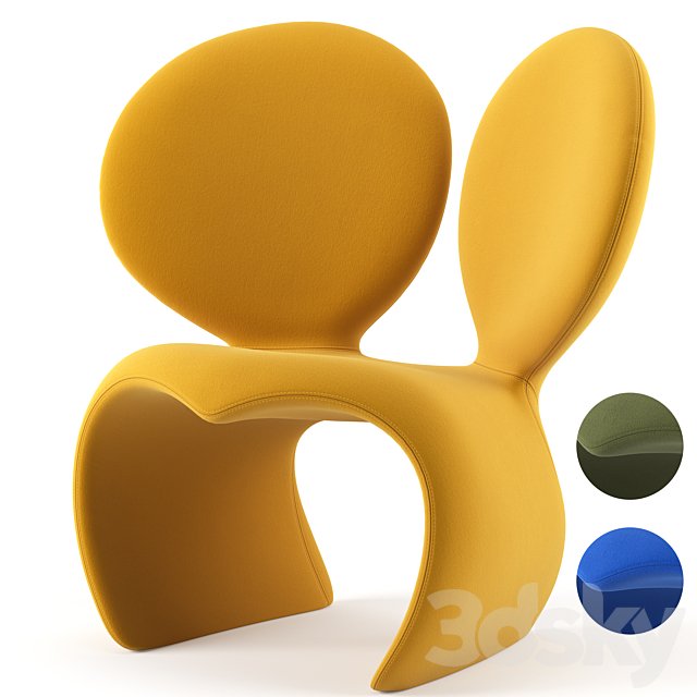 Don-t F**k With The Mouse Armchair By Qeeboo