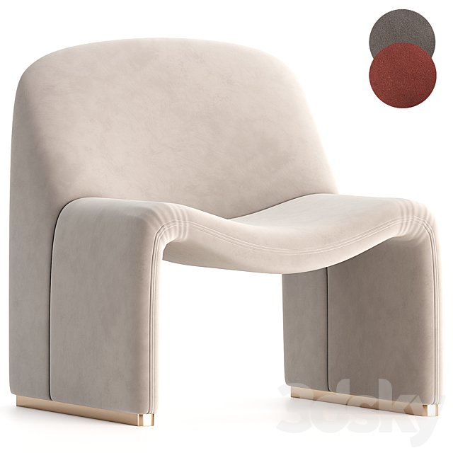 Alky Armchair by Giancarlo Piretti for Artifort