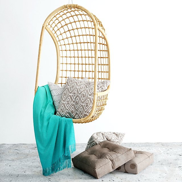 Suspended chair