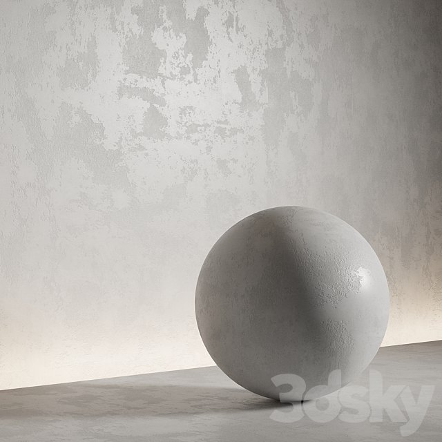 Decorative plaster. Seamless decorative plaster material. 43