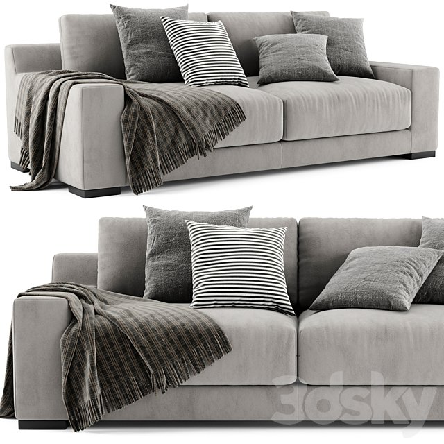 West Elm Dalton 2 Seats Sofa