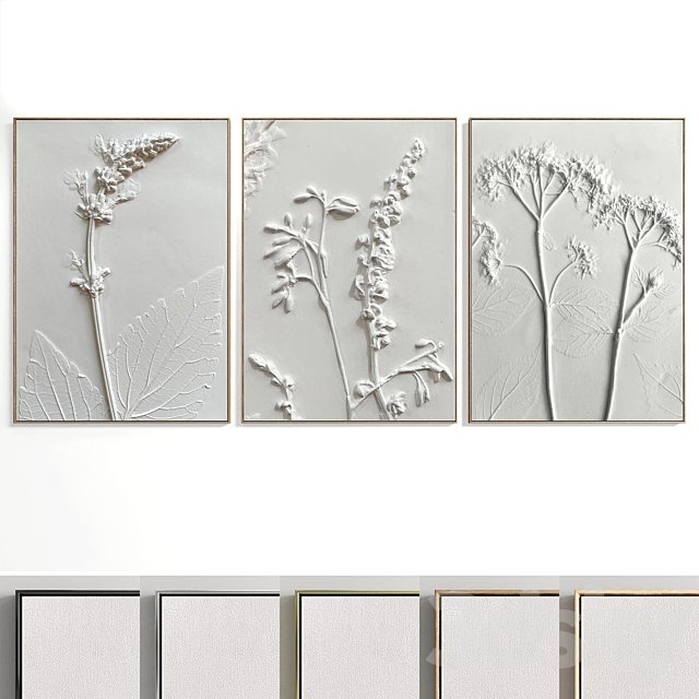 Abstract Painting Set of 3 pieces - No 18