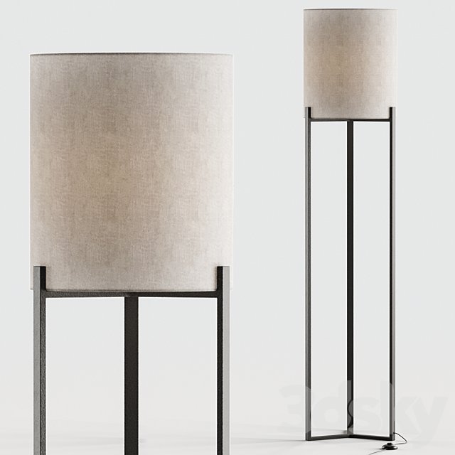 Ian Metal Floor Lamp - Pottery Barn