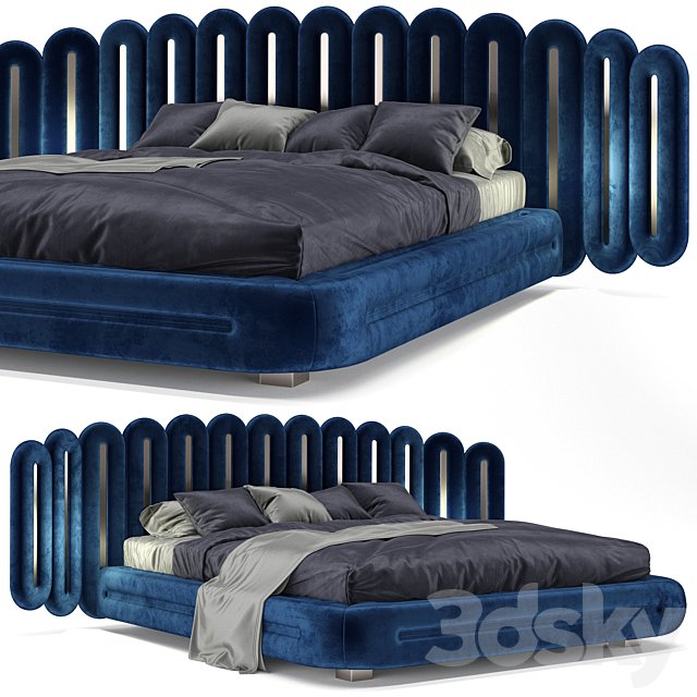 Bed Saikli bed Ponkratov design vip
