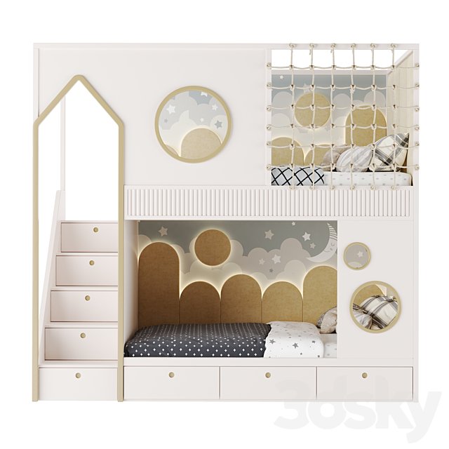 Kids Room Bed 03