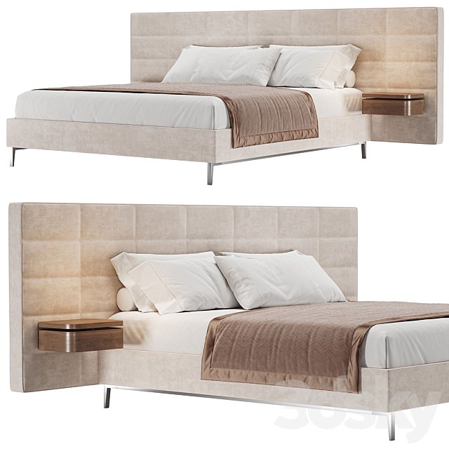 VOLAGE EX S NIGHT Bed By Cassina