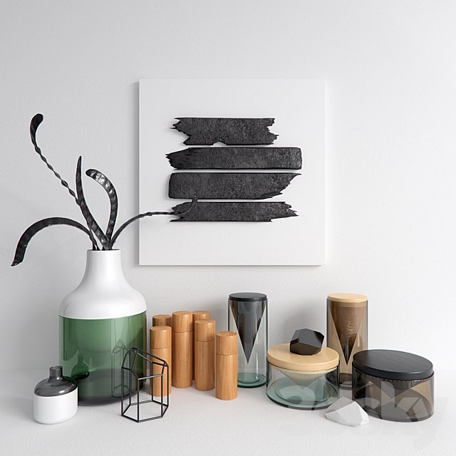 Semi-glass set