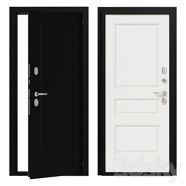 Entrance metal door Bravo 11