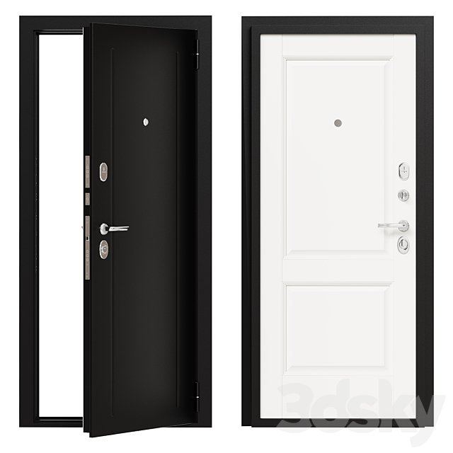 Entrance metal door Bravo 12