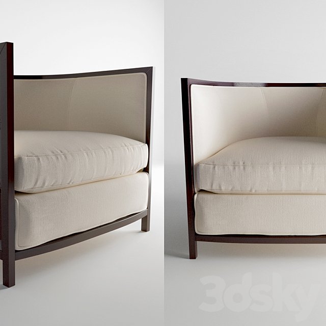 Baker Bevel Lounge Chair