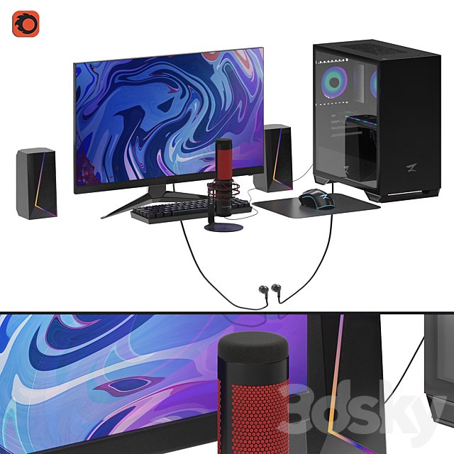 Streaming gaming computer