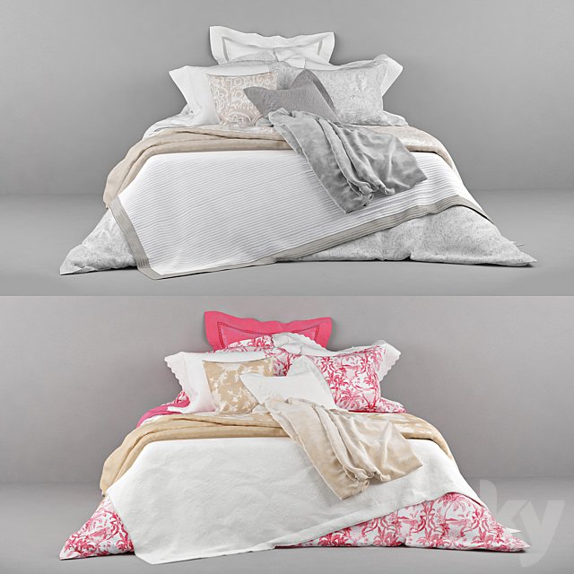 Linen Zara Home (red and gold / gray)