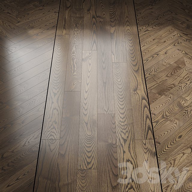 Mocha ash parquet