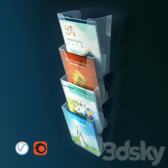 Brochure wall