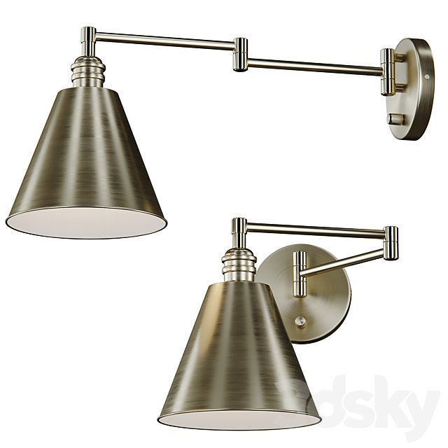 Sconce Library - Horizontal swing arm by Maxim Lighting