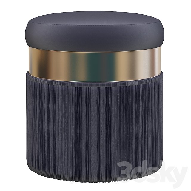 Fuente Upholstered pouf